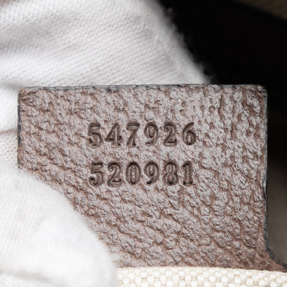 Pre-Loved Gucci Small GG Supreme Web Ophidia Messenger Bag - Picture 6 of 7